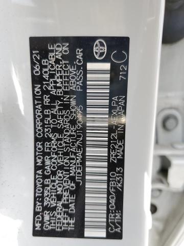 2022 TOYOTA COROLLA LE - JTDEPMAE7NJ190495