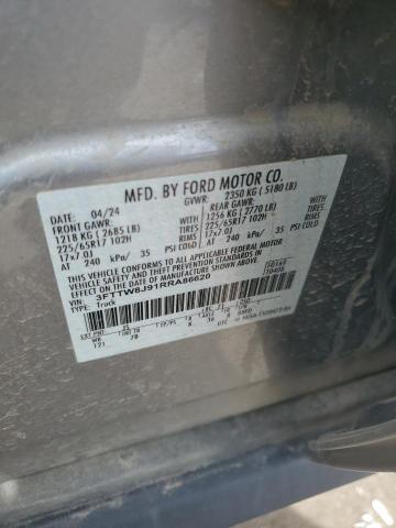 2024 FORD MAVERICK X 3FTTW8J91RRA86620