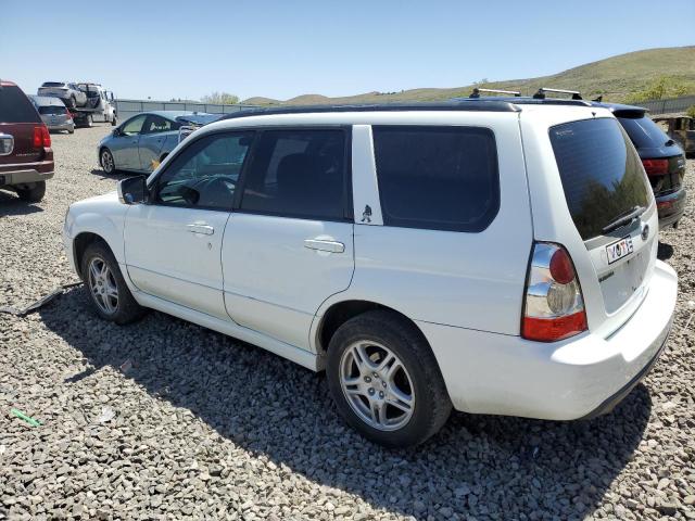 SUBARU FORESTER 2 2006 white  gas JF1SG65616H701165 photo #3