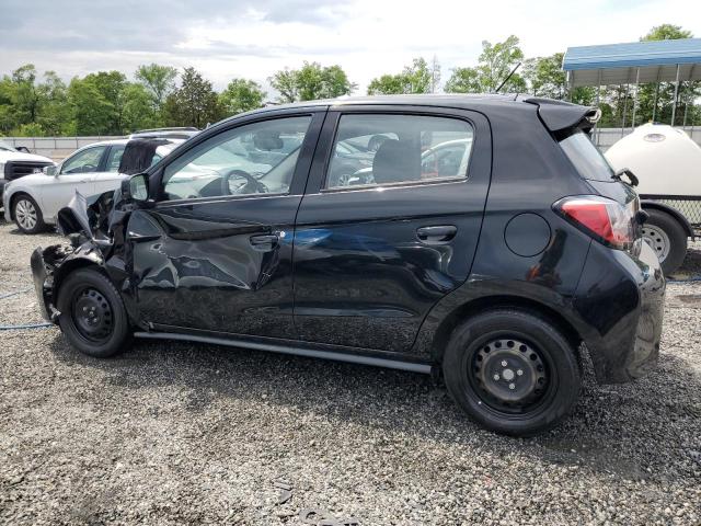 Vin: ml32auhj7nh009249, lot: 55214495, mitsubishi mirage es 20222
