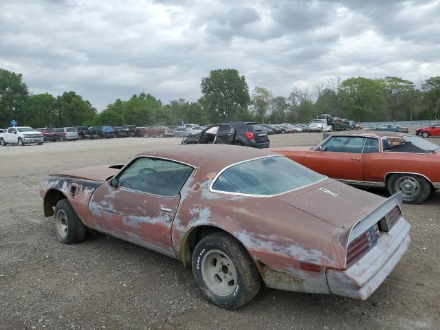 Vin: 2w87k8l190184, lot: 57308485, pontiac firebird 19782