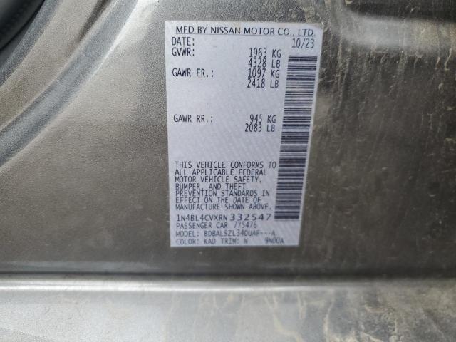 2024 NISSAN ALTIMA SR - 1N4BL4CVXRN332547