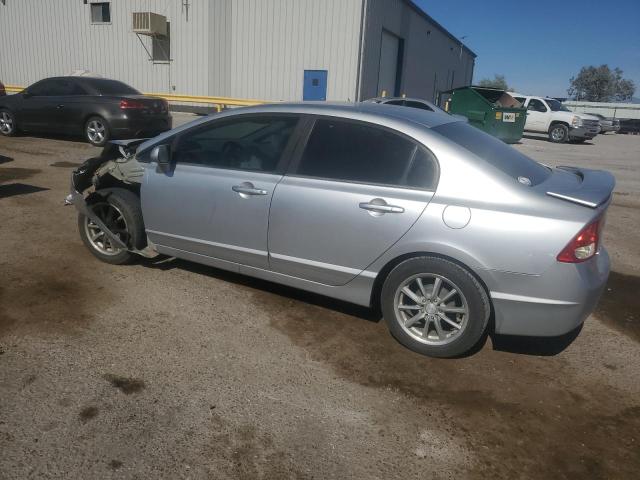 HONDA CIVIC LX 2009 silver  gas 19XFA15589E033396 photo #3