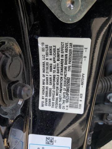 2019 HONDA INSIGHT EX - 19XZE4F58KE029663