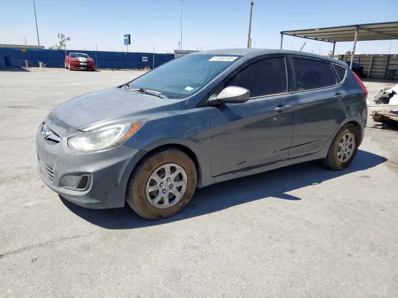 HYUNDAI ACCENT GLS 2012 gray  gas KMHCT5AE4CU023012 photo #1