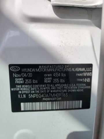 2021 HYUNDAI SONATA SE - 5NPEG4JA7MH091163