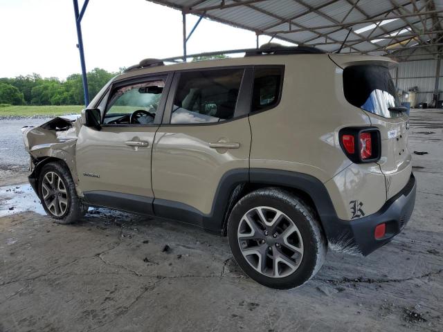 Vin: zaccjabt5gpd75426, lot: 56884975, jeep renegade latitude 20162
