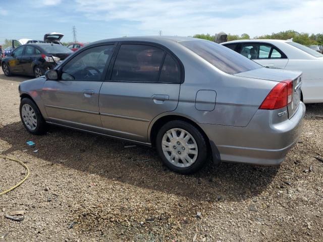 HONDA CIVIC LX 2005 gray  gas JHMES16595S000985 photo #3