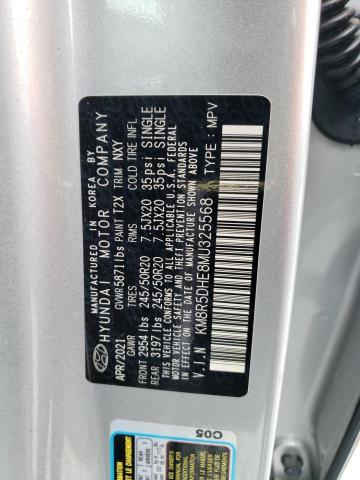 2021 HYUNDAI PALISADE L - KM8R5DHE8MU325568