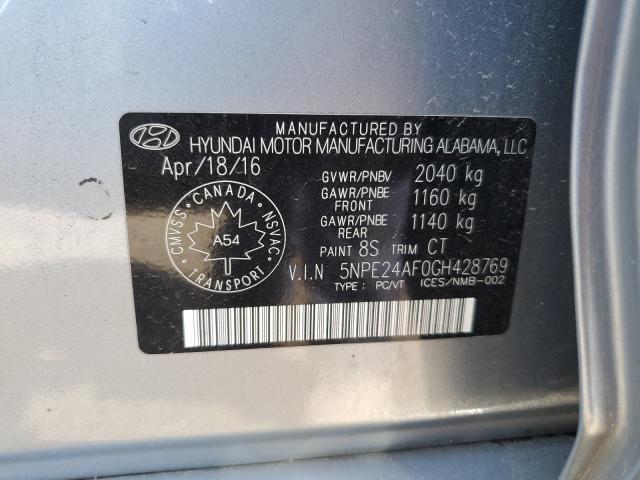 2016 HYUNDAI SONATA SE - 5NPE24AF0GH428769