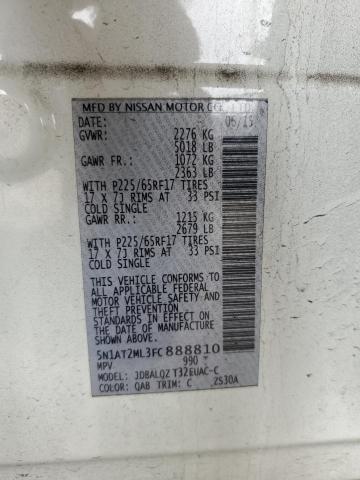 2015 NISSAN ROGUE S - 5N1AT2ML3FC888810