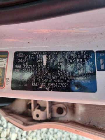 2021 KIA NIRO LXS KNDCM3LD3M5477094