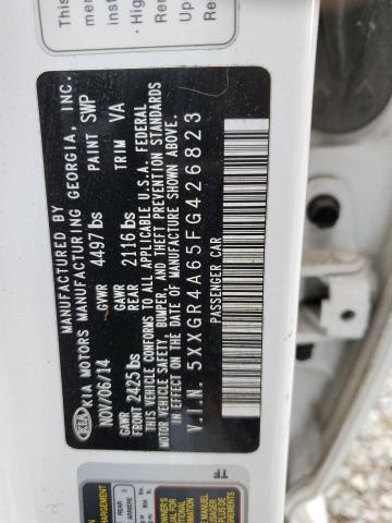 2015 KIA OPTIMA SX - 5XXGR4A65FG426823