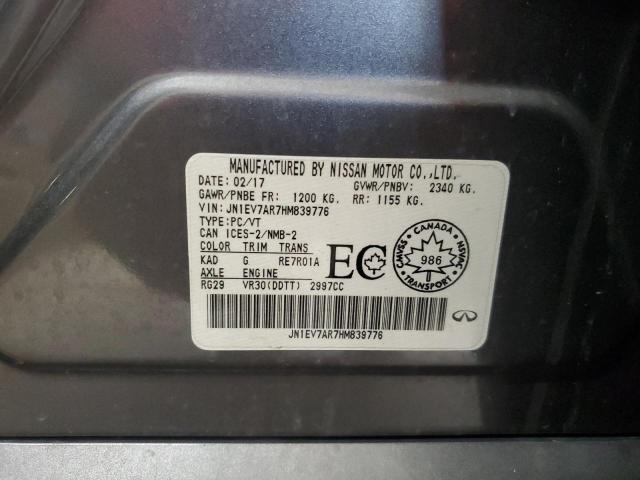 2017 INFINITI Q50 PREMIU - JN1EV7AR7HM839776
