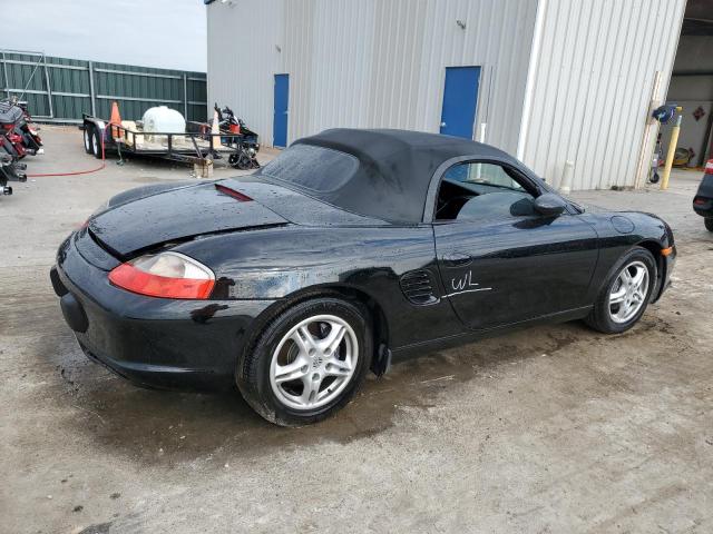 PORSCHE BOXSTER 2003 black converti gas WP0CA29873U621327 photo #4