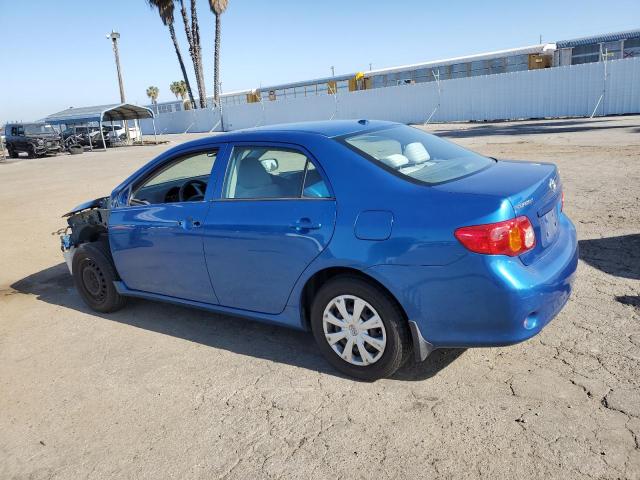 TOYOTA COROLLA BA 2009 blue  gas 2T1BU40E49C011778 photo #3