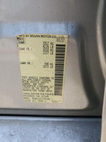 2017 NISSAN ALTIMA 2.5 1N4AL3AP2HN347049