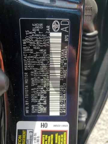 2016 TOYOTA COROLLA L - 2T1BURHE8GC524563