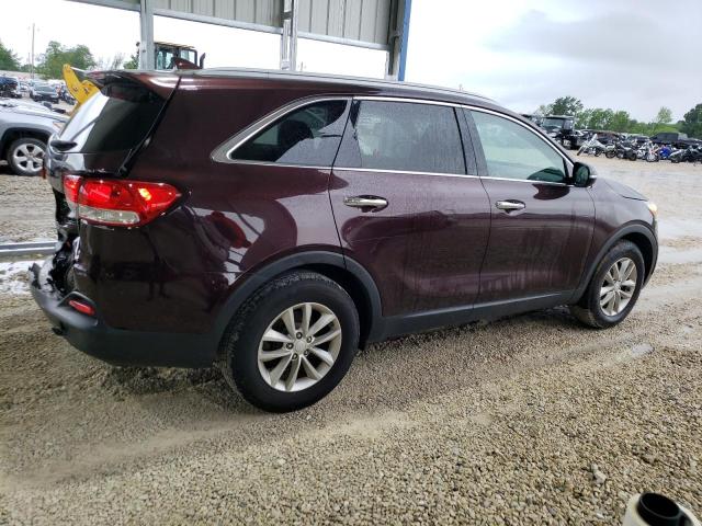 Vin: 5xypg4a34gg050642, lot: 58718005, kia sorento lx 20163