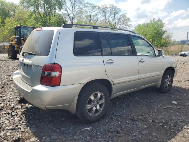 TOYOTA HIGHLANDER 2005 silver 4dr spor gas JTEEP21A750076547 photo #4
