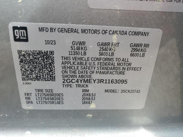 2024 CHEVROLET SILVERADO - 2GC4YMEY3R1163095