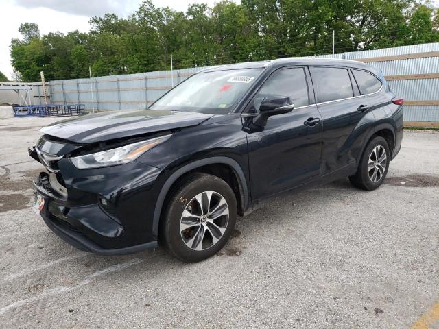 Vin: 5tdgzrah5ls503523, lot: 56589955, toyota highlander xle 2020 img_1