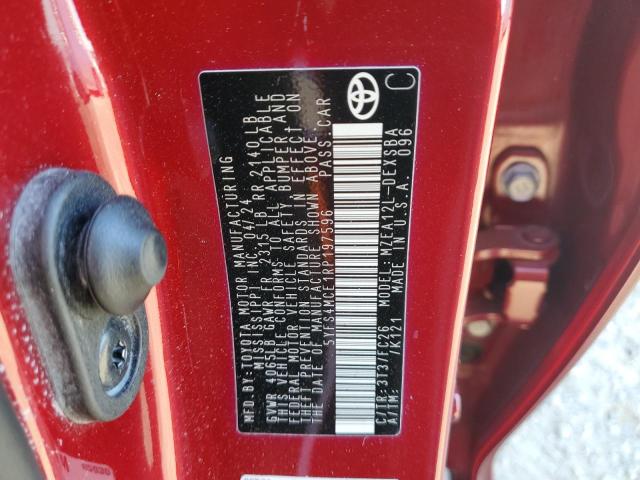 2024 TOYOTA COROLLA SE - 5YFS4MCE1RP197596