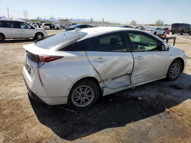 TOYOTA PRIUS 2018 white  hybrid engine JTDKARFU0J3054693 photo #4