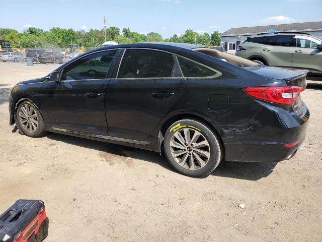 Vin: 5npe34af8gh427303, lot: 55551395, hyundai sonata sport 20162
