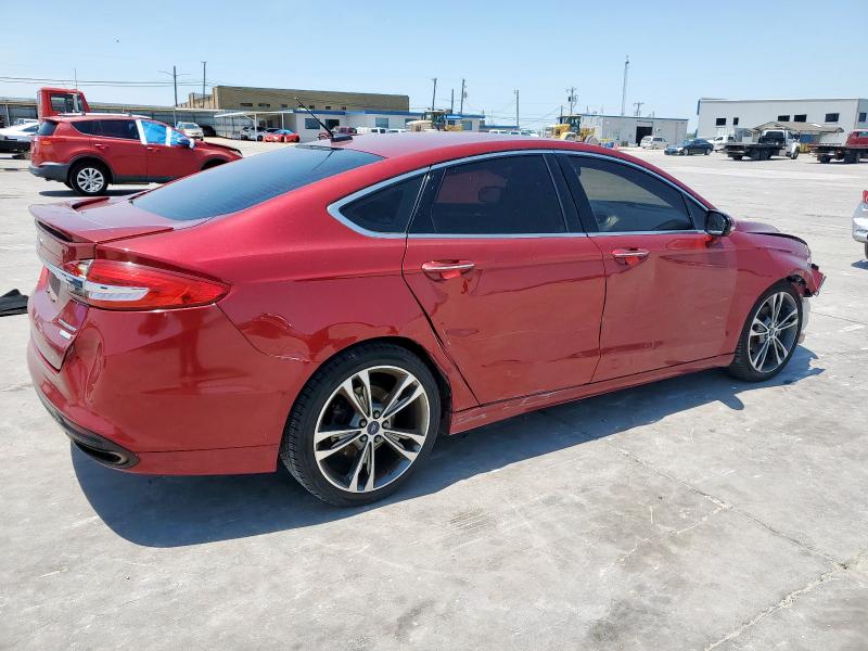 Vin: 3fa6p0k9xhr162933, lot: 55299925, ford fusion titanium 20173