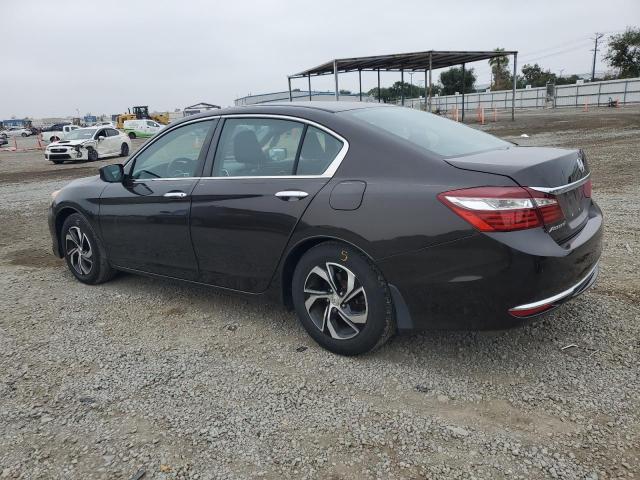 HONDA ACCORD LX 2017 black  gas 1HGCR2F34HA016967 photo #3