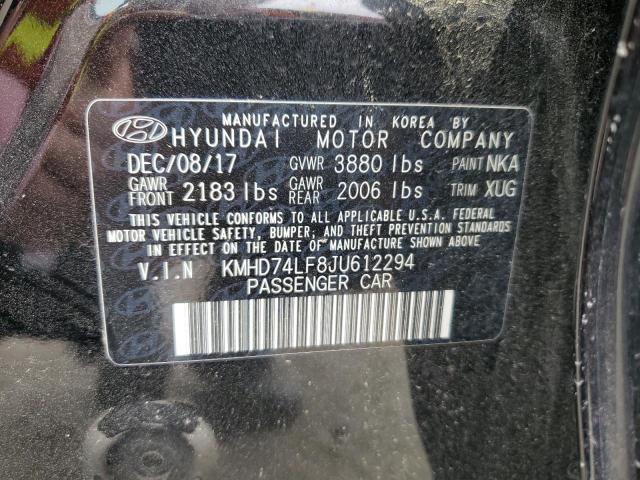 2018 HYUNDAI ELANTRA SE - KMHD74LF8JU612294