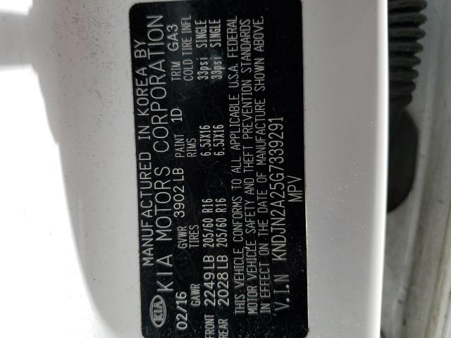 2016 KIA SOUL - KNDJN2A25G7339291