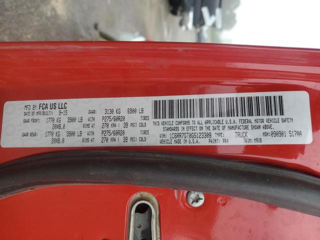 2016 RAM 1500 SLT - 1C6RR7GT0GS123308