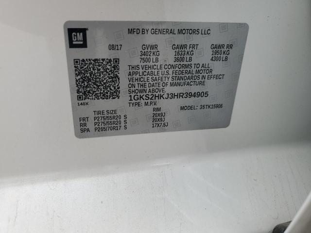 2017 GMC YUKON XL D - 1GKS2HKJ3HR394905