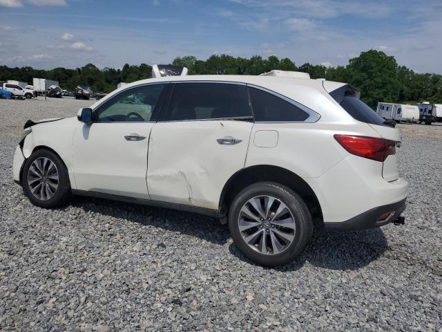 Vin: 5fryd3h48fb001633, lot: 57508545, acura mdx technology 20152