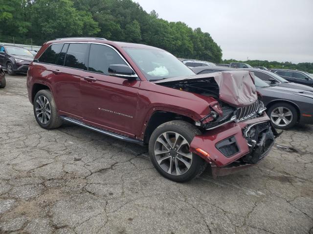 Vin: 1c4rjhdt7p8709723, lot: 58537915, jeep grand cher overland 20234