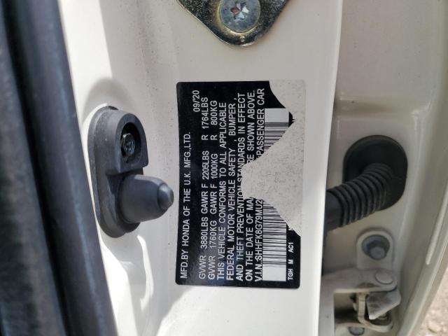 2021 HONDA CIVIC TYPE - SHHFK8G79MU200788