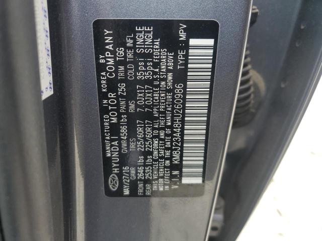 2017 HYUNDAI TUCSON SE - KM8J23A48HU260986