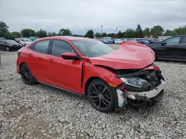 Vin: shhfk7h45lu212563, lot: 57953055, honda civic sport 20204