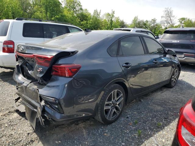 Vin: 3kpf34ad5ke017087, lot: 54831355, kia forte gt line 20193