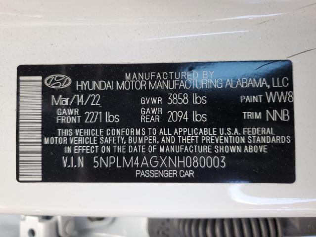 2022 HYUNDAI ELANTRA SE - 5NPLM4AGXNH080003