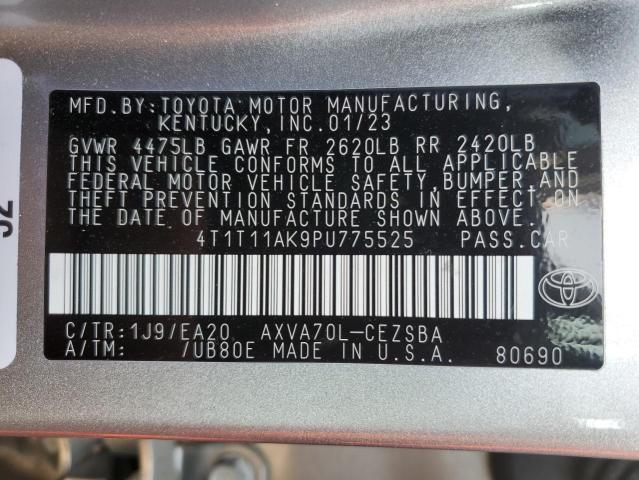 2023 TOYOTA CAMRY SE N - 4T1T11AK9PU775525
