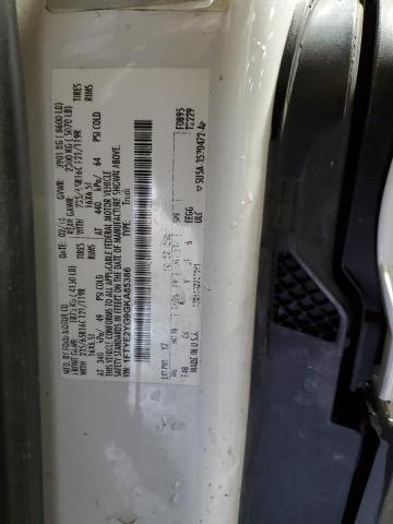 2016 FORD TRANSIT T- 1FTYE2YG9GKA85386