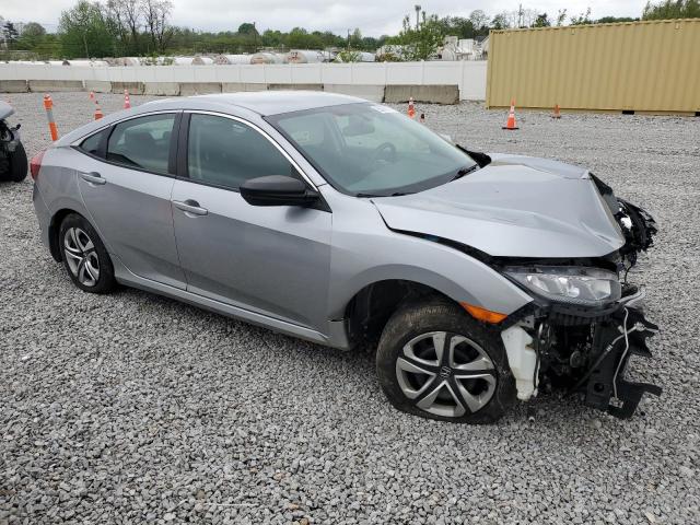 Vin: 19xfc2f52he040843, lot: 55878155, honda civic lx 20174