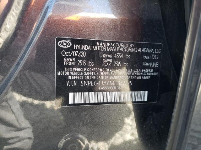 2021 HYUNDAI SONATA SE - 5NPEG4JA6MH079795