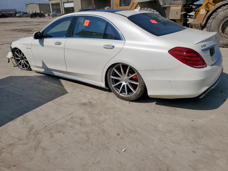 Vin: wddug7jb1fa185433, lot: 59127455, mercedes-benz s-class 63 amg 20152