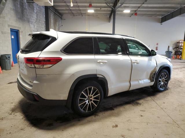 Vin: 5tdjzrfhxjs542815, lot: 57304995, toyota highlander se 20183