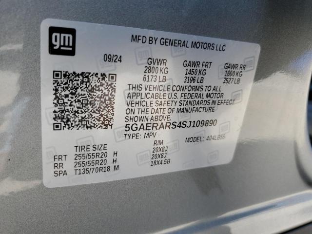 2025 BUICK ENCLAVE PR 5GAERARS4SJ109890