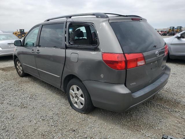 TOYOTA SIENNA CE 2004 gray sports v gas 5TDZA23C24S099509 photo #3